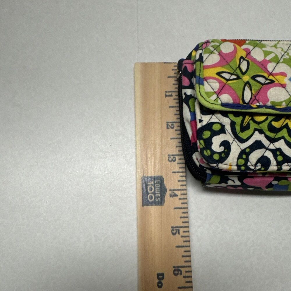 Vera Bradley Rio Multicolor Paisley Medallion All One Purse Wallet - Picture 8 of 9